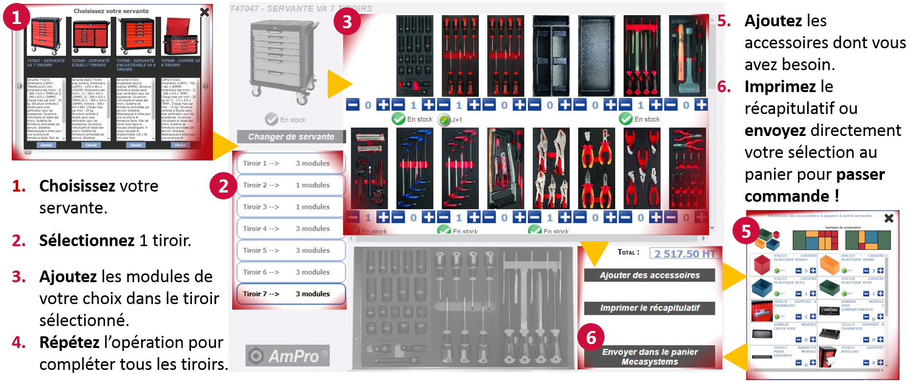 configurateur de servante