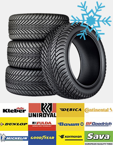 Pneus hiver toutes marques