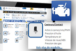 Capteurs sur Mecasystems