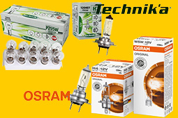 Promos lampes OSRAM et Technik'a