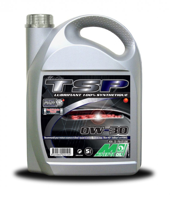 Huile Minerva TSPEVO0W20
