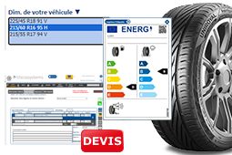 Pneus à commander en ligne