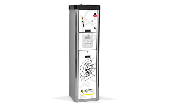 Station pour gonflage de pneus