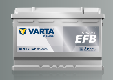 VARTA Batterie EFB_gamme ARGENT