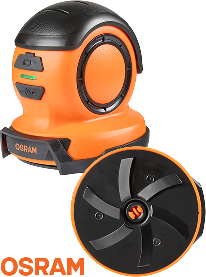 Grattoir électrique ICE SCRAPER Osram chez Flauraud