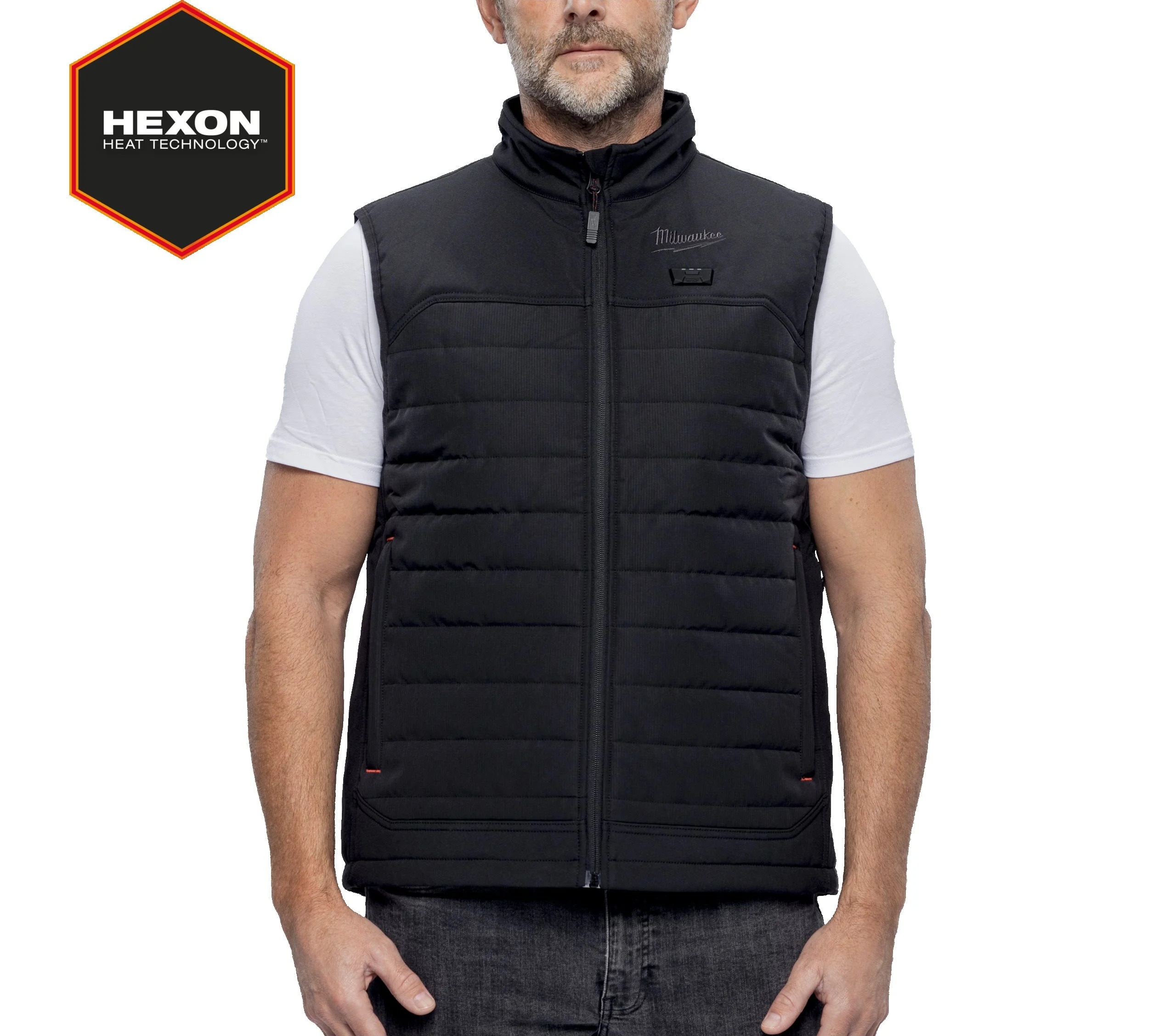Doudoune sans manche gilet ripstop chauffant